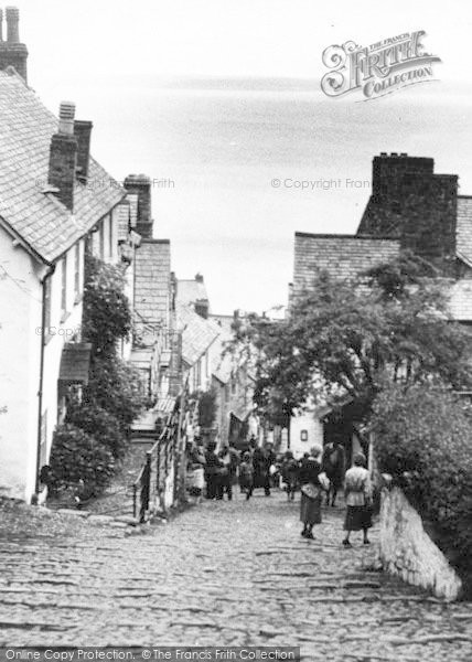 Photo of Clovelly, High Street c.1955