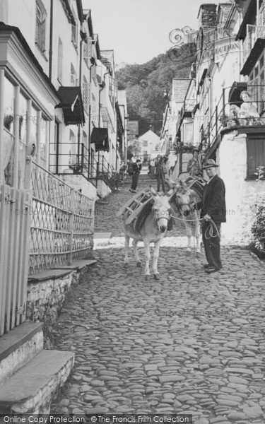 Photo of Clovelly, High Street c.1960