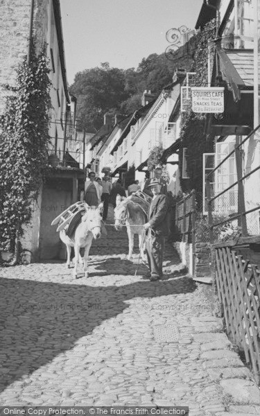 Photo of Clovelly, High Street c.1960