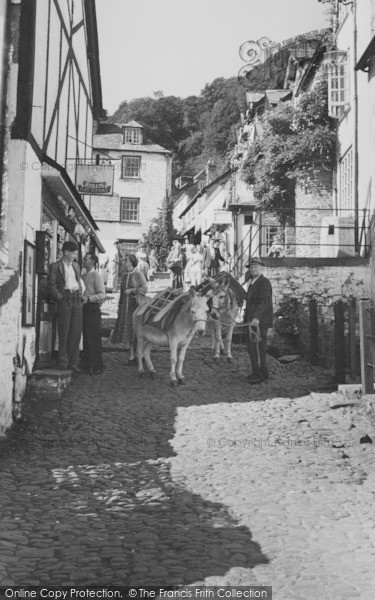 Photo of Clovelly, High Street c.1960