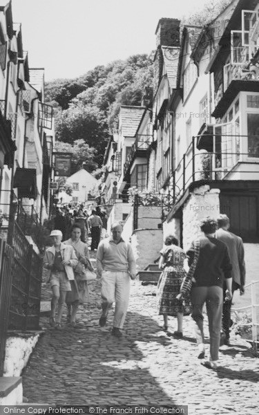 Photo of Clovelly, High Street c.1965