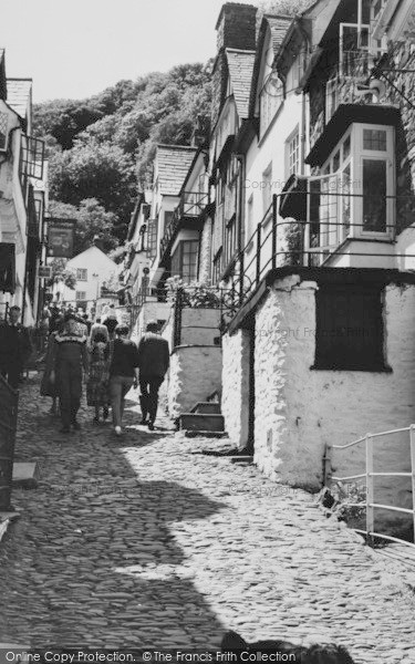 Photo of Clovelly, High Street c.1965