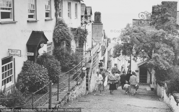 Photo of Clovelly, High Street c.1965