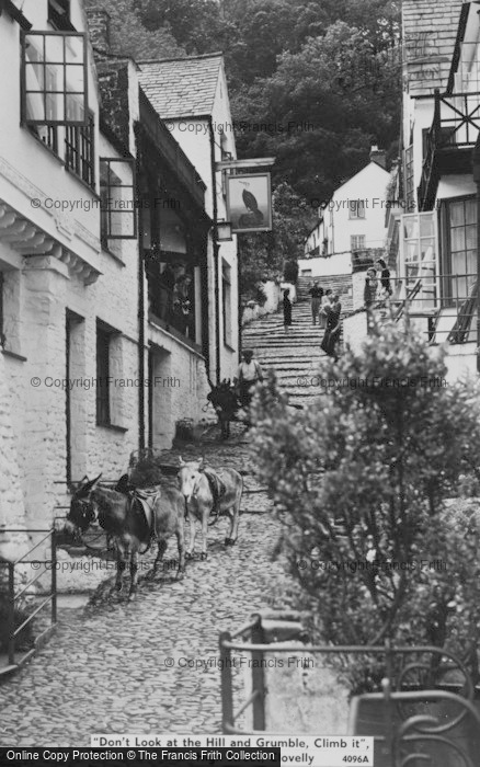 Photo of Clovelly, High Street  c.1970