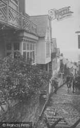 High Street Looking Down 1923, Clovelly