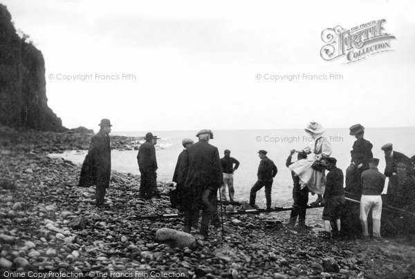 Photo of Clovelly, Landing From Steamer 1908