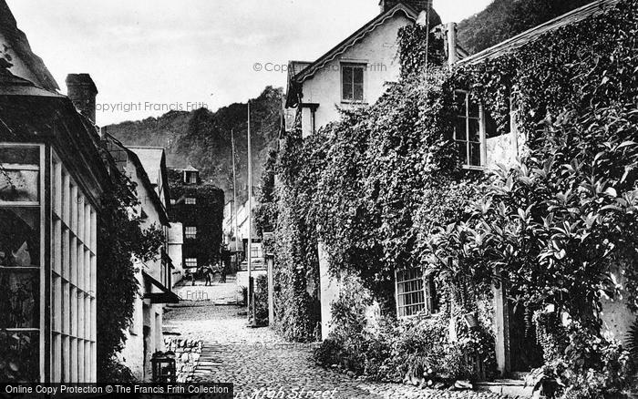 Photo of Clovelly, Lower High Street c.1870