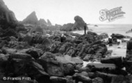 North Devon Coast Scene c.1880, Clovelly