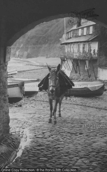 Photo of Clovelly, One Of The Donkeys c.1939