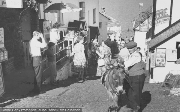 Photo of Clovelly, Patient Donkey c.1965