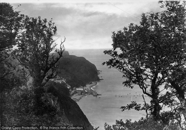 Photo of Clovelly, Peep From Hobby Drive 1890