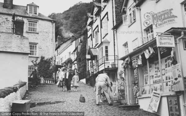 Photo of Clovelly, Post Office c.1965