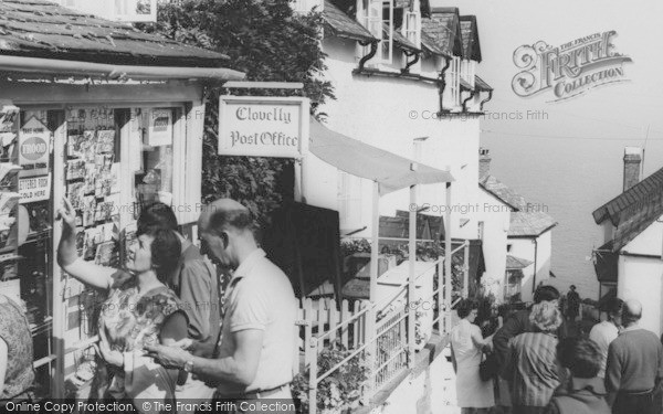 Photo of Clovelly, Post Office c.1965