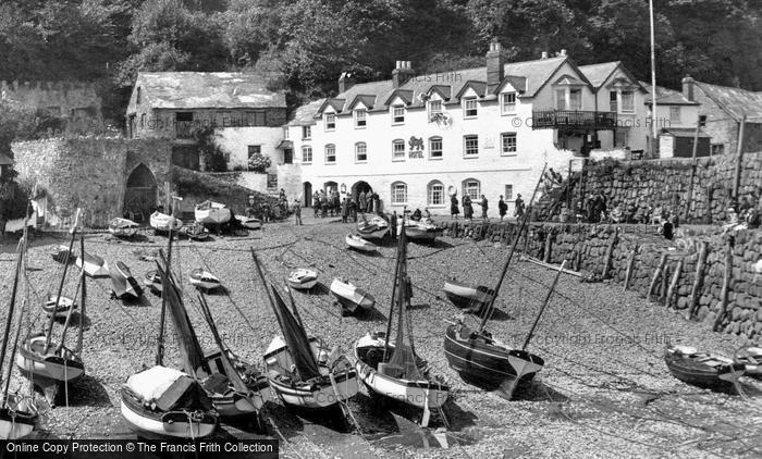 Photo of Clovelly, Red Lion Hotel 1930