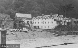 Red Lion Hotel And Beach c.1950, Clovelly