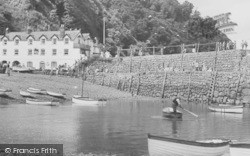 Red Lion Hotel And Harbour c.1955, Clovelly