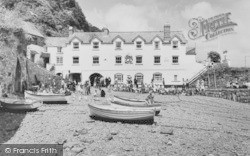 Red Lion Hotel c.1965, Clovelly