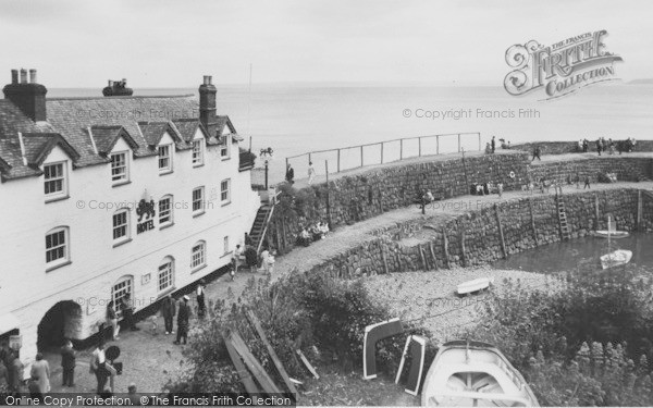Photo of Clovelly, Red Lion Hotel c.1965