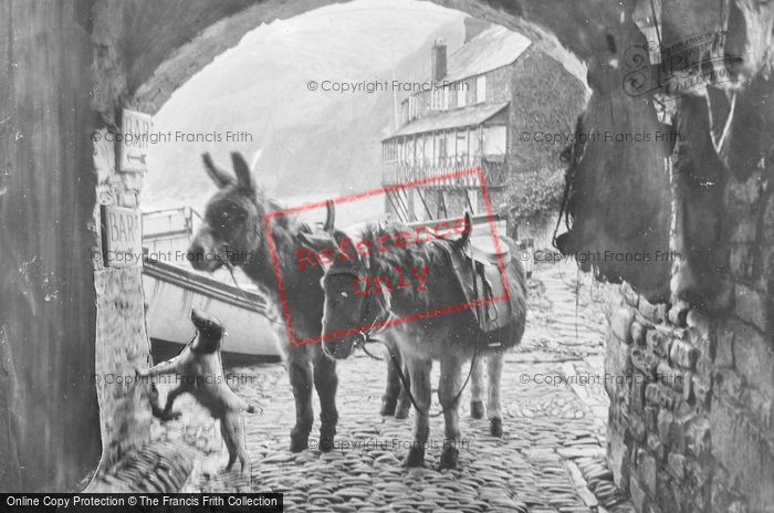 Photo of Clovelly, Red Lion Hotel, Called To The Bar 1908