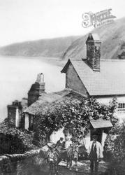 Rose Cottage And Bay c.1930, Clovelly