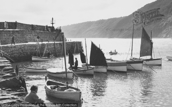 Photo of Clovelly, Sailing Boats c.1965