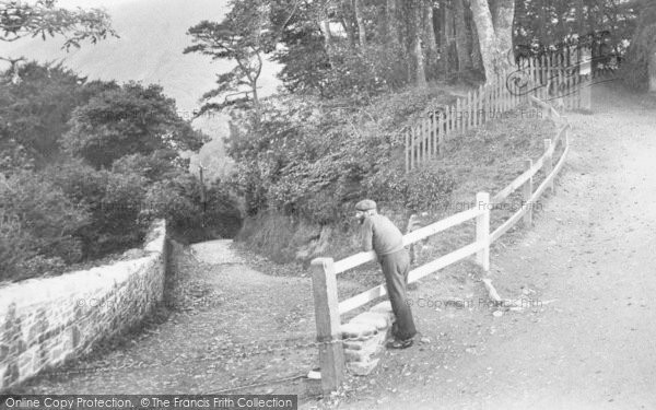Photo of Clovelly, Taking In The View 1908