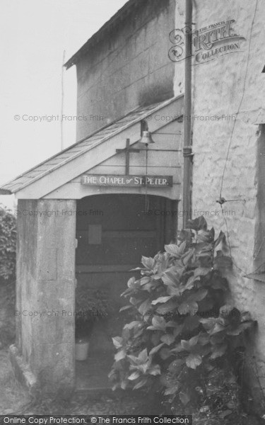 Photo of Clovelly, The Chapel Of St Peter c.1955