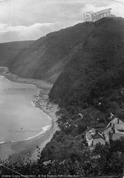 Photo of Clovelly, The Cliffs 1920