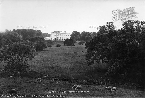 Photo of Clovelly, The Court 1894