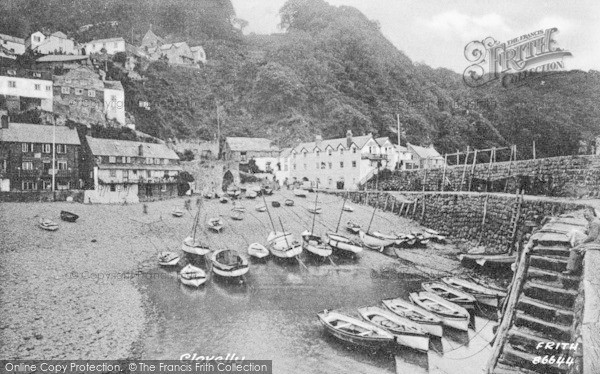 Photo of Clovelly, The Harbour 1935