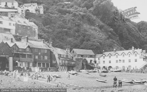 Photo of Clovelly, The Harbour c.1950