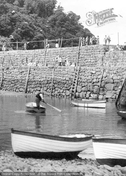 Photo of Clovelly, The Harbour c.1955