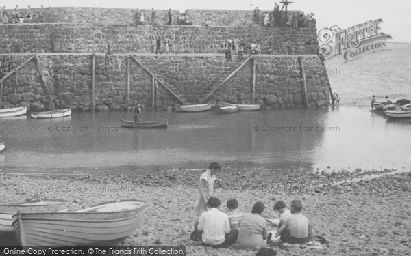 Photo of Clovelly, The Harbour c.1955