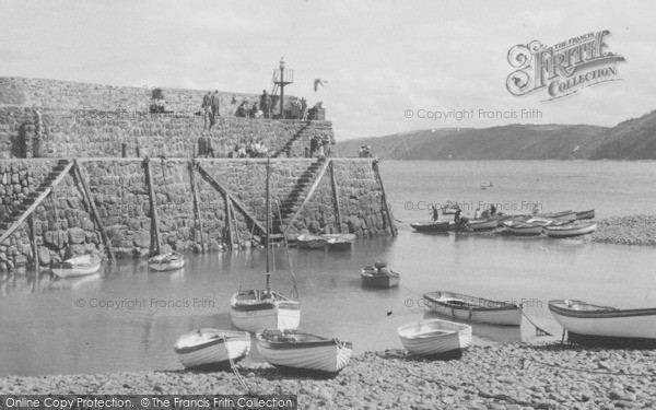 Photo of Clovelly, The Harbour c.1955