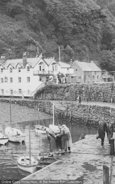 Photo of Clovelly, The Harbour c.1965