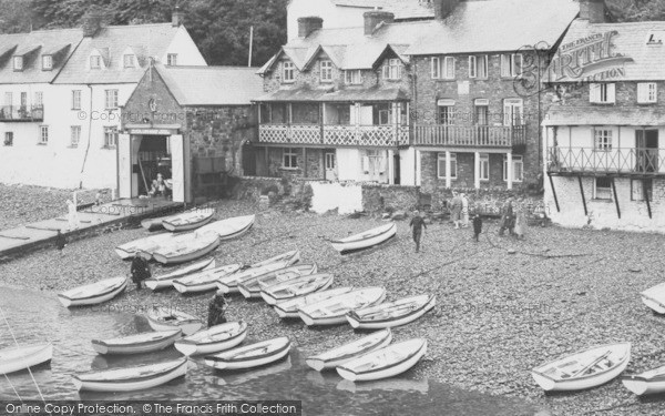 Photo of Clovelly, The Harbour c.1965