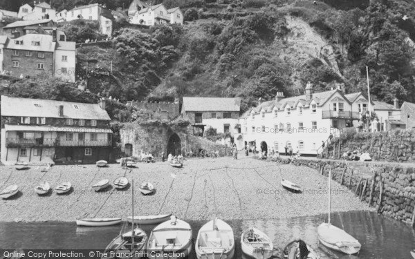 Photo of Clovelly, The Harbour c.1965