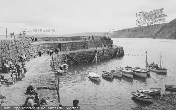 Photo of Clovelly, The Harbour c.1965