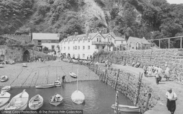 Photo of Clovelly, The Harbour c.1965