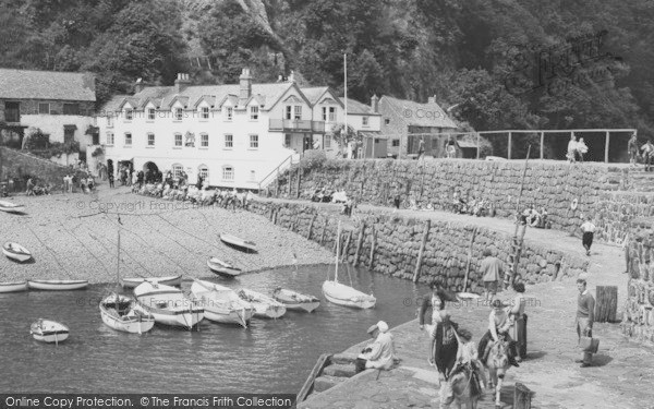 Photo of Clovelly, The Harbour c.1965