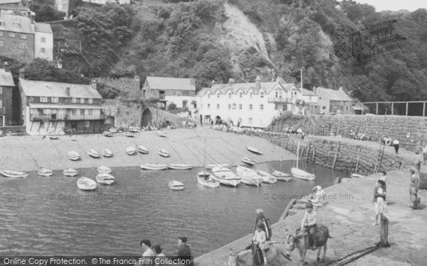 Photo of Clovelly, The Harbour c.1965