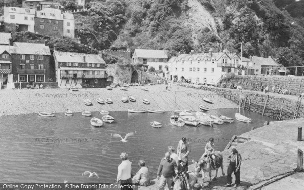 Photo of Clovelly, The Harbour c.1965