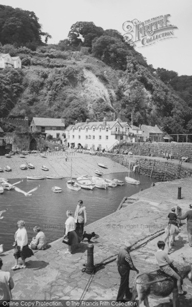 Photo of Clovelly, The Harbour c.1965