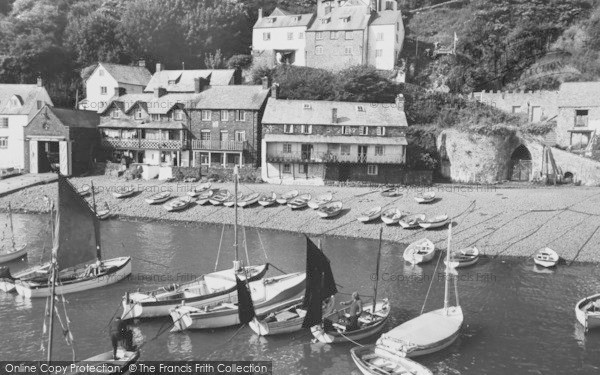 Photo of Clovelly, The Harbour c.1965