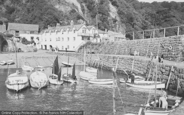 Photo of Clovelly, The Harbour c.1965