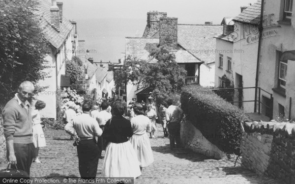 Photo of Clovelly, The High Street c.1965