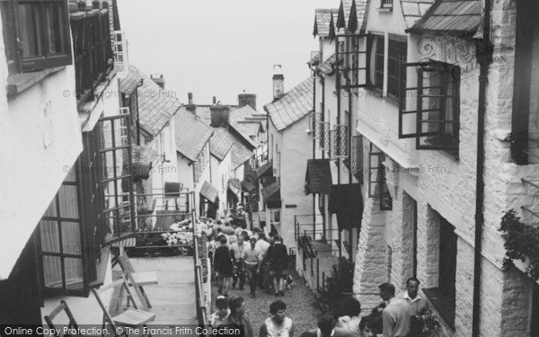 Photo of Clovelly, The High Street c.1965