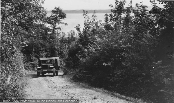 Photo of Clovelly, The Jeep Service c.1955