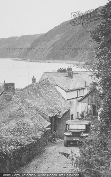 Photo of Clovelly, The Jeep Service c.1955