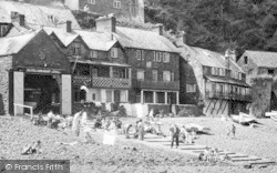 The Lifeboat House And Slipway c.1950, Clovelly
